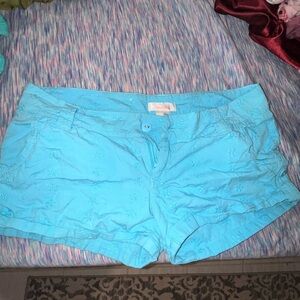 Xhilaration Blue Cargo Shorts Casual Summer Essential